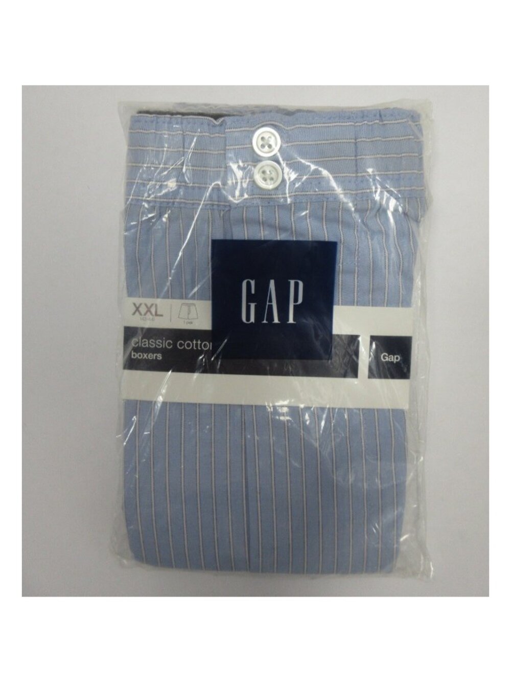 Gap Underwear XXL Boxer Shorts Striped Classic Deadstock Y2K Cotton NEW
